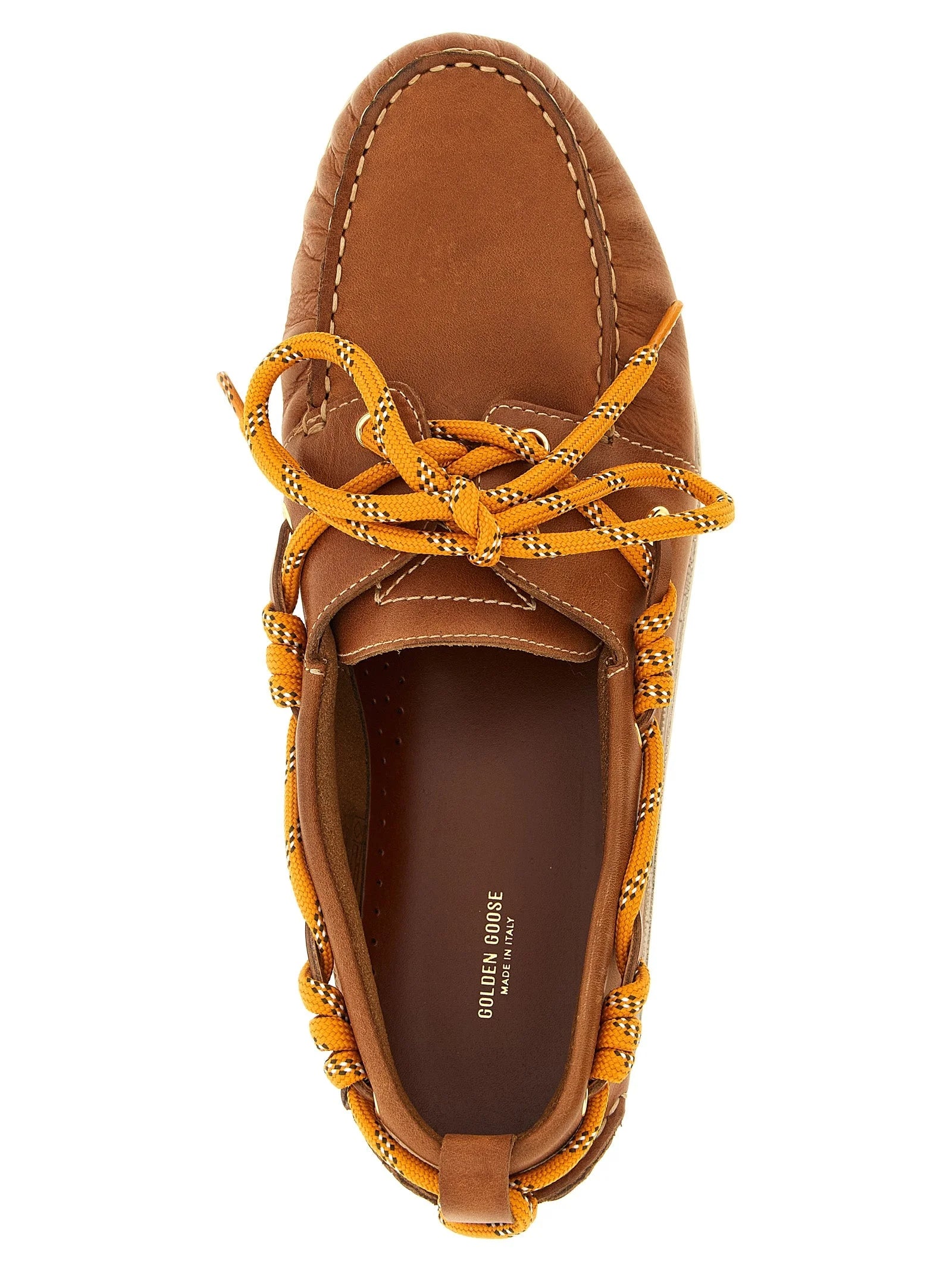 Golden Goose Brown Cowhide Slip-On Loafers - EU 41 | US 8