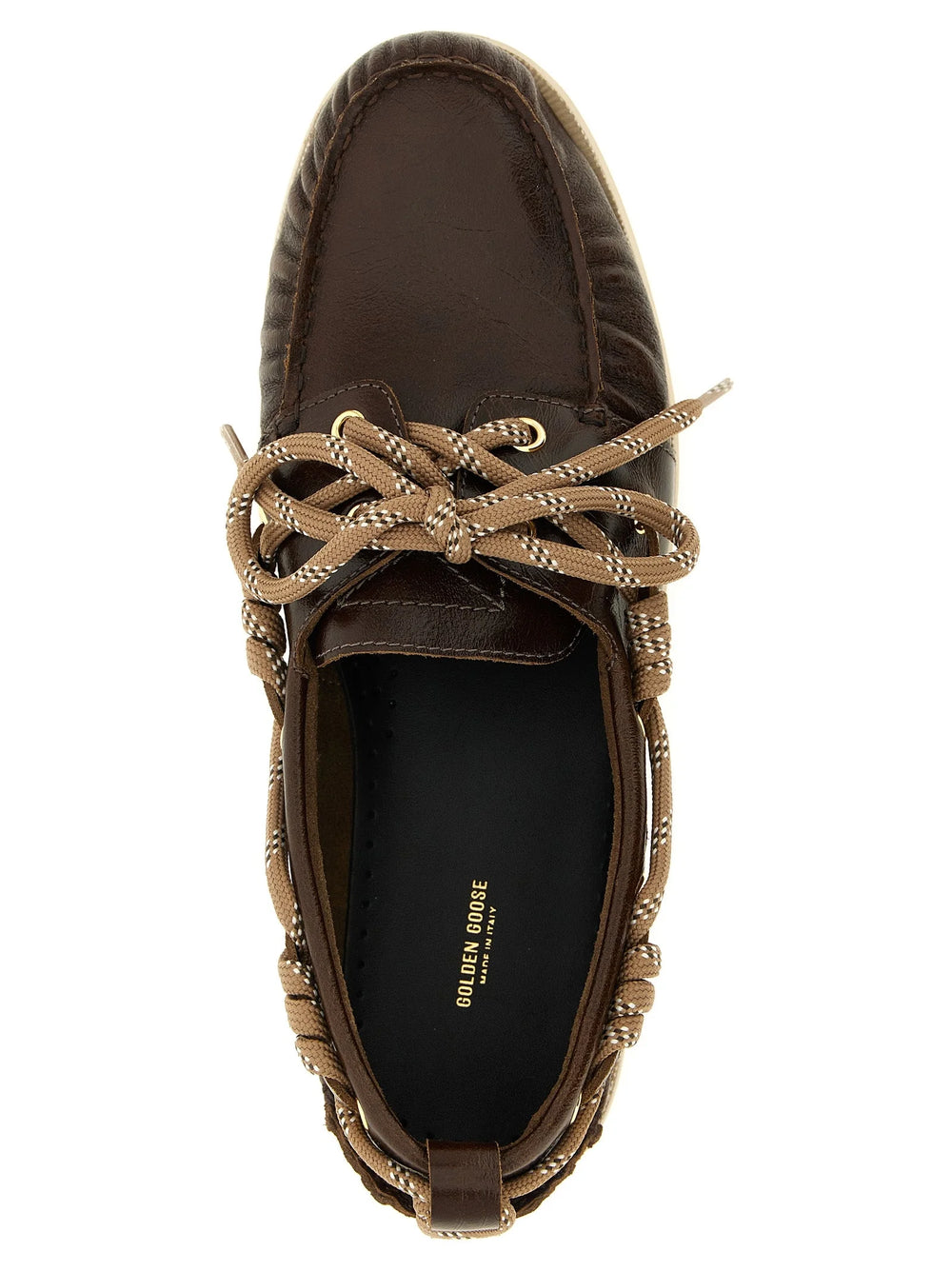 Golden Goose Brown Cowhide Slip-On Loafers - EU 41 | US 8