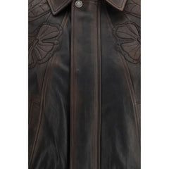 מעיל בומר חום של גולדן גוס Golden Goose Brown Viscose Bomber - IT42 | L