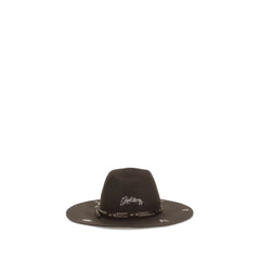 Golden Goose Brown Wool Oves Aries Fedora - S
