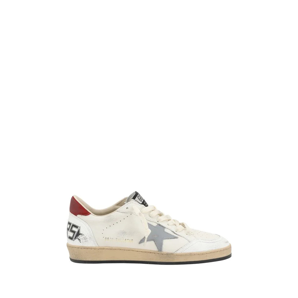 Golden Goose Cream Goatskin Low Top Sneakers - EU46/US13