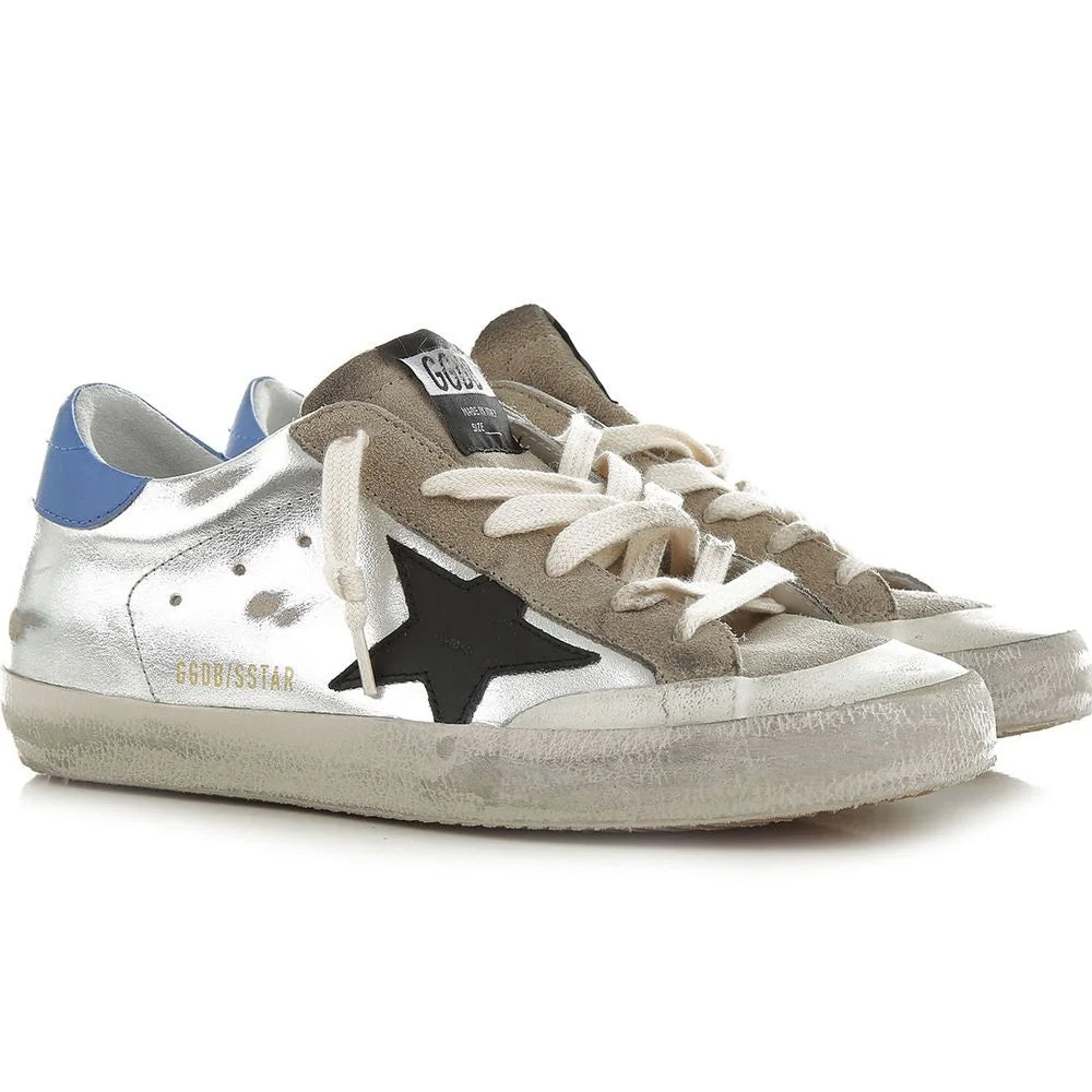 Golden Goose Gray Calfskin Sneaker - EU35/US5 - Sneakers