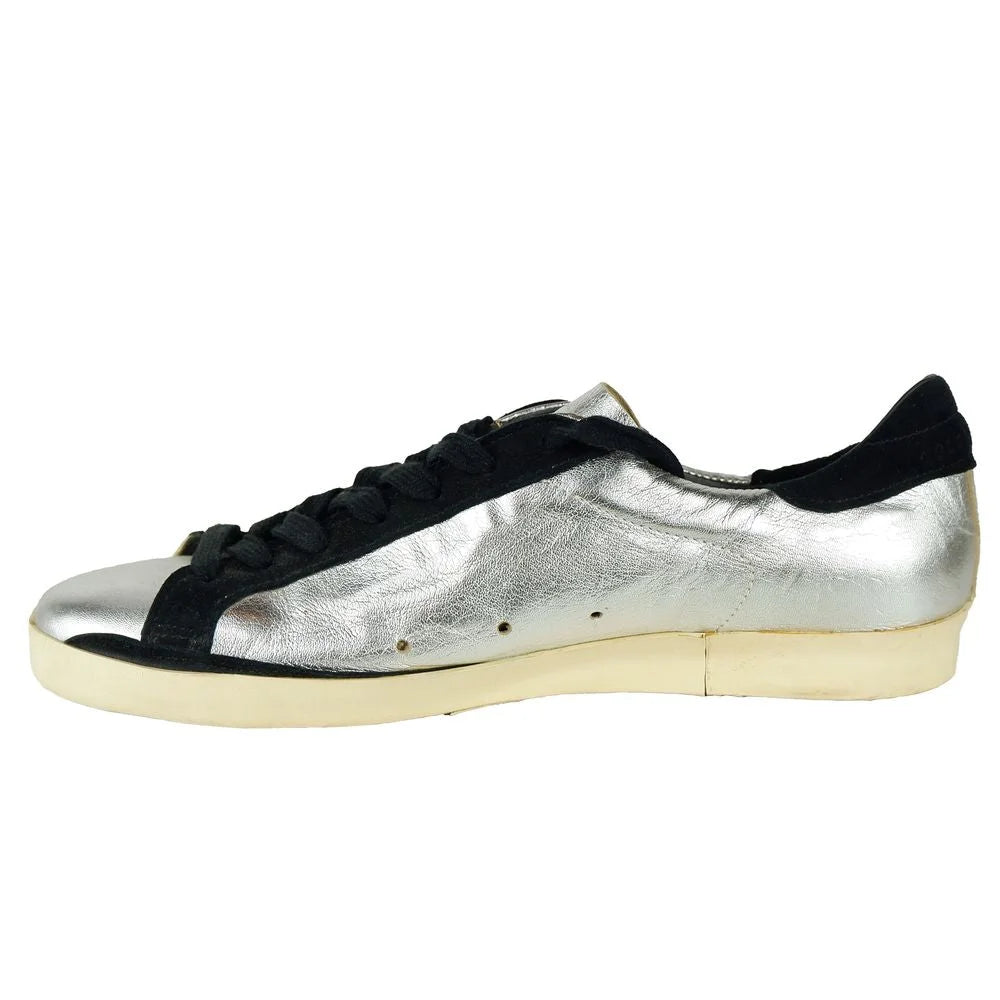 Golden Goose Gray Calfskin Sneaker - EU43/US10 - Sneakers