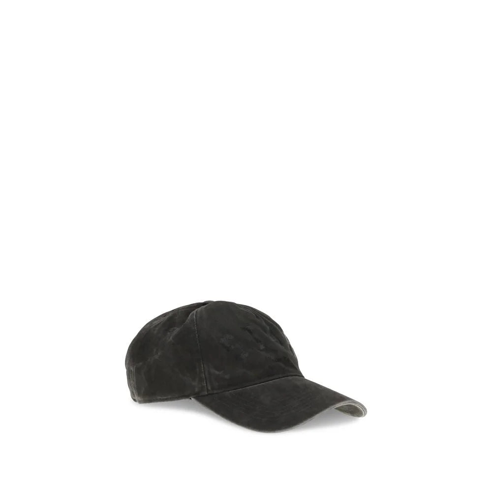 Golden Goose Gray Cotton Cap (Baseball Hat) - UNI