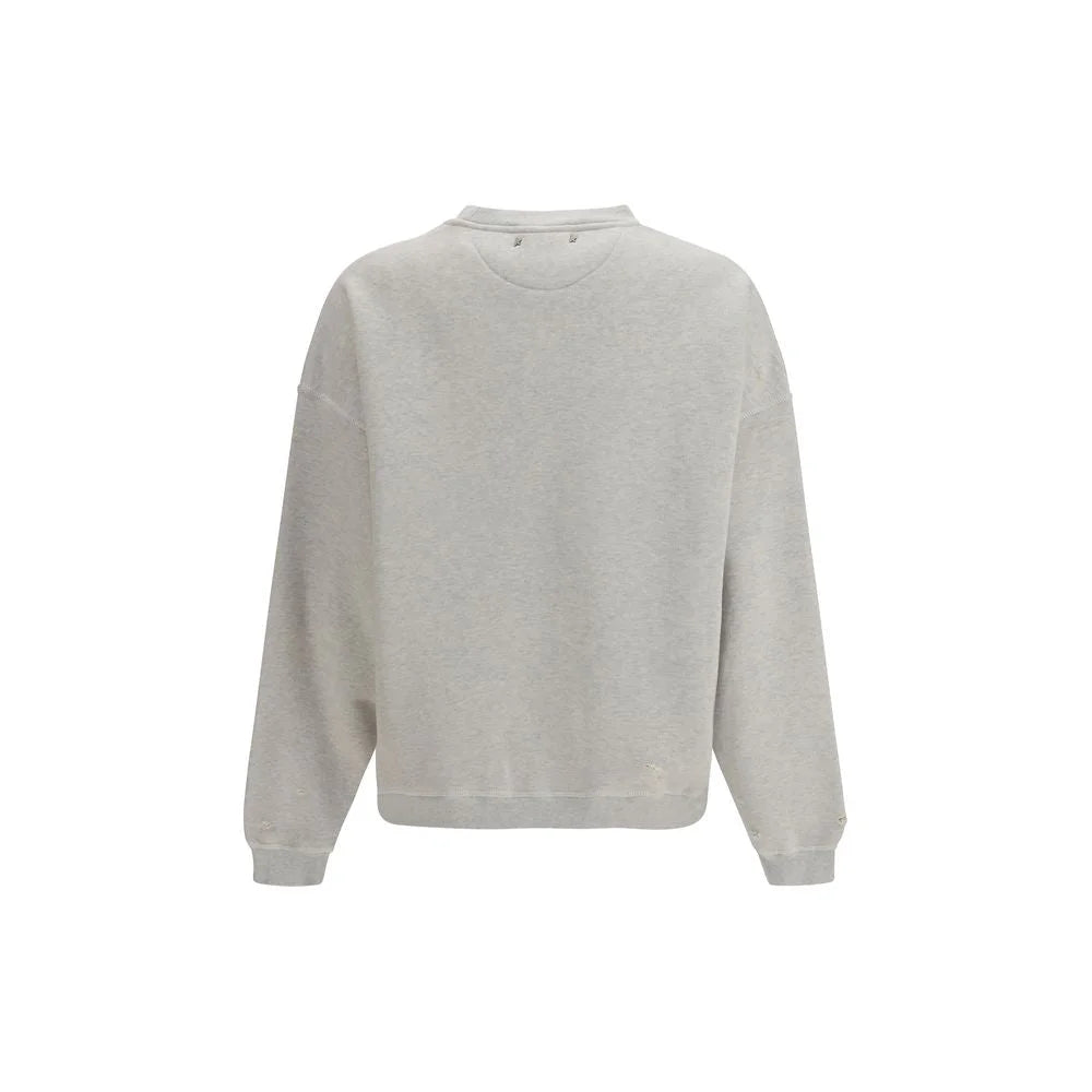 Sudadera de algodón gris Golden Goose
