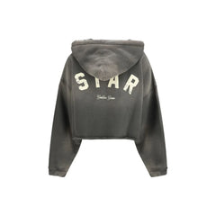 Sudadera de algodón gris Golden Goose