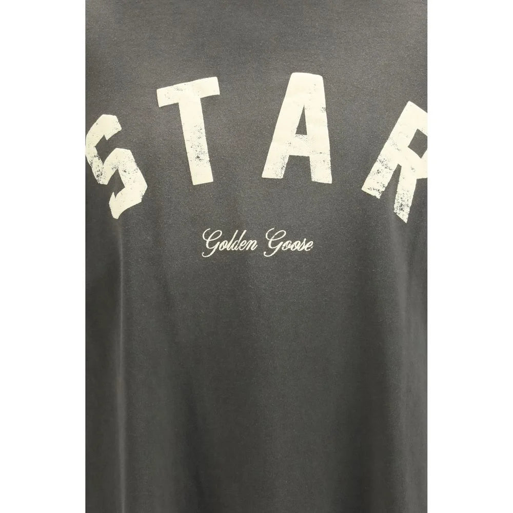 Golden Goose Gray Cotton T-Shirt