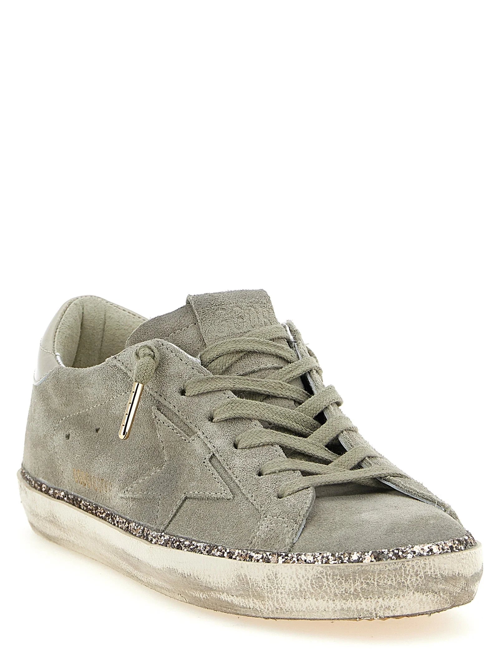 Golden Goose Gray Cowhide Low Top Sneakers - EU36/US6