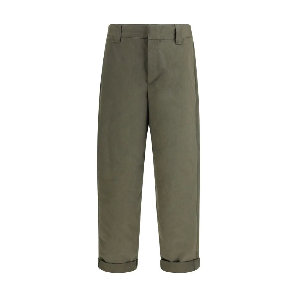 Golden Goose Green Cotton Chino Pants
