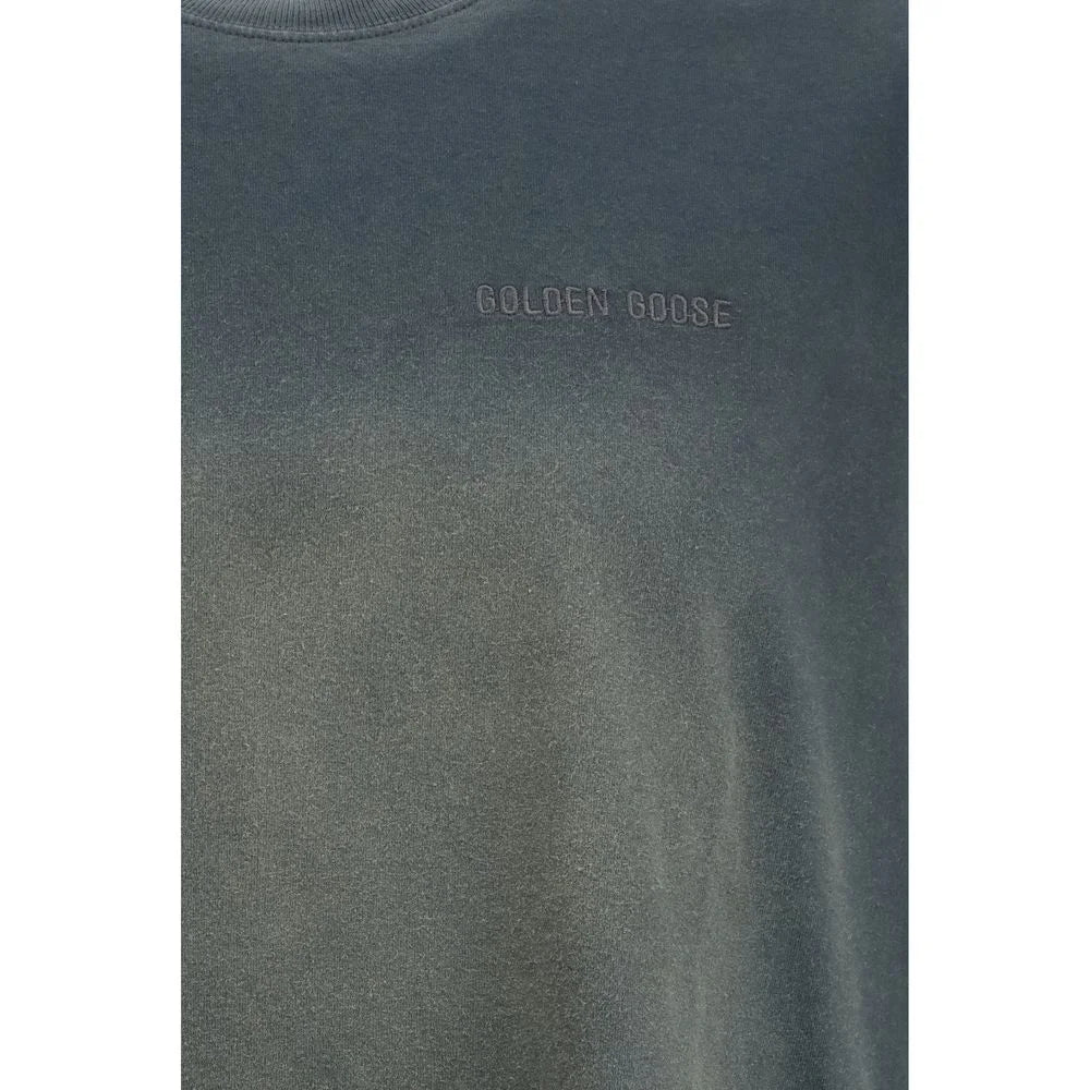 Golden Goose Green Cotton T-Shirt