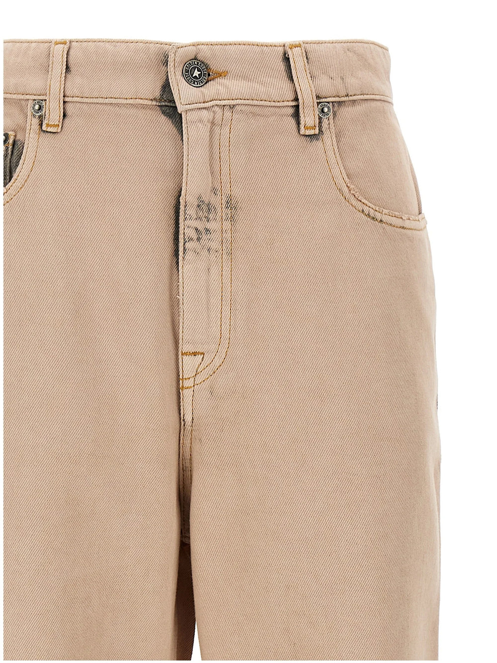 Golden Goose Multicolor Cotton Straight-Leg Jeans - W28