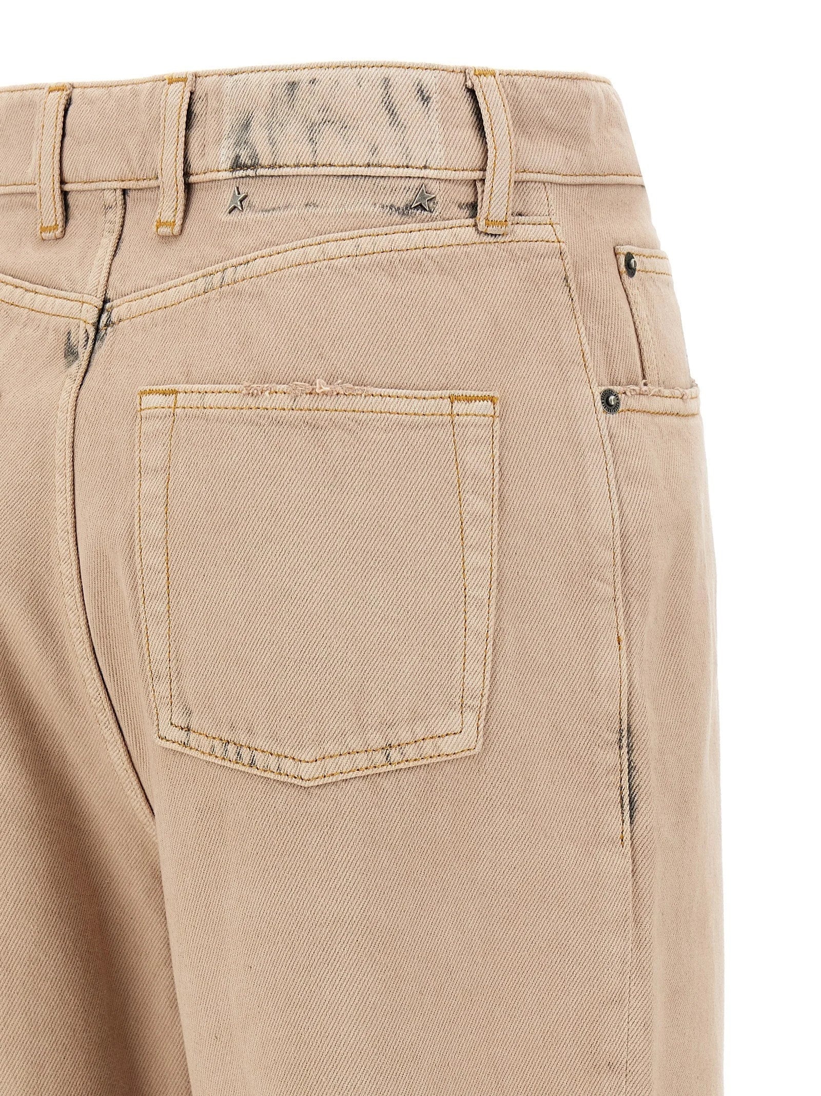 Golden Goose Multicolor Cotton Straight-Leg Jeans - W28