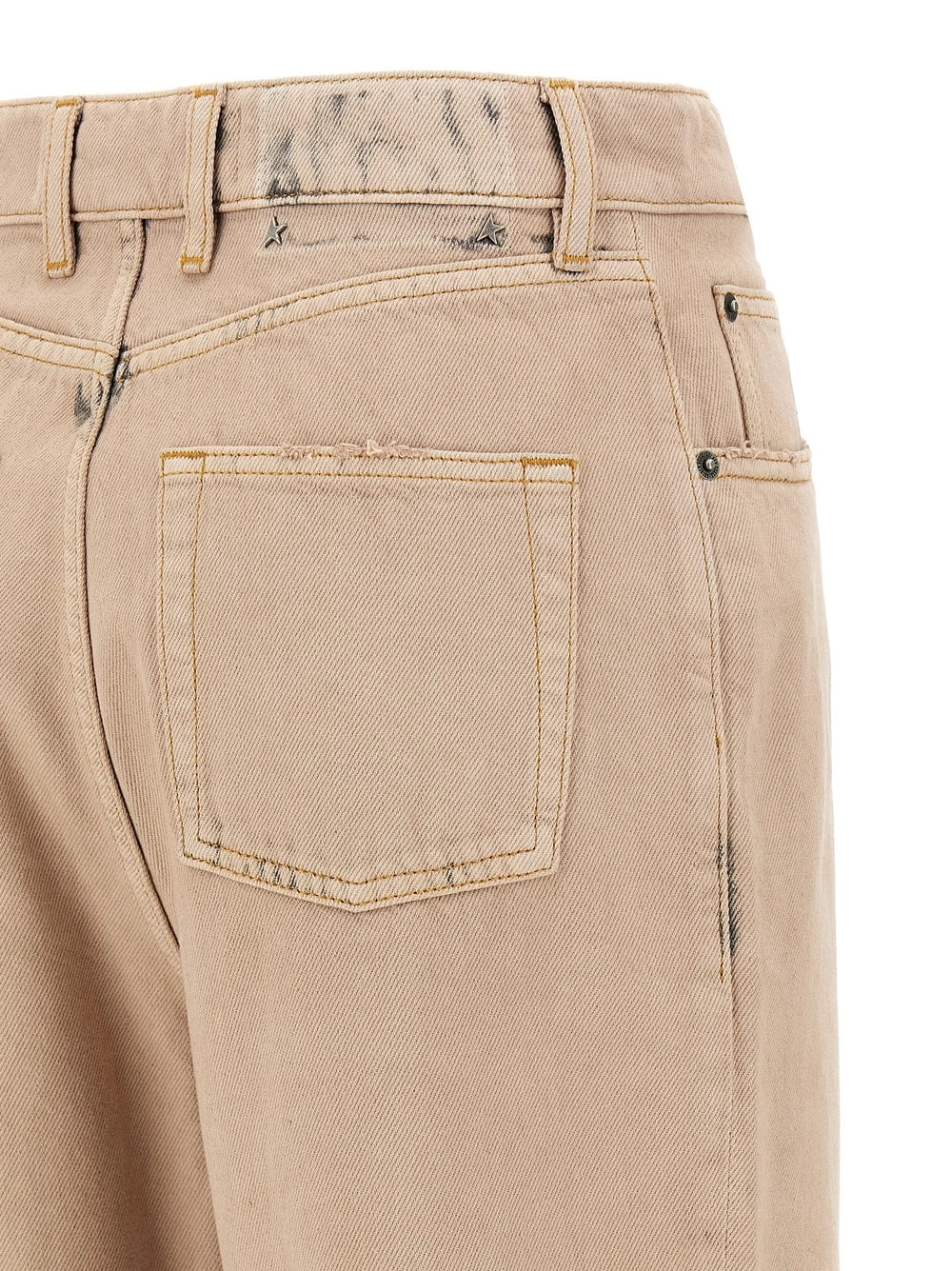 Golden Goose Multicolor Cotton Straight-Leg Jeans - W28