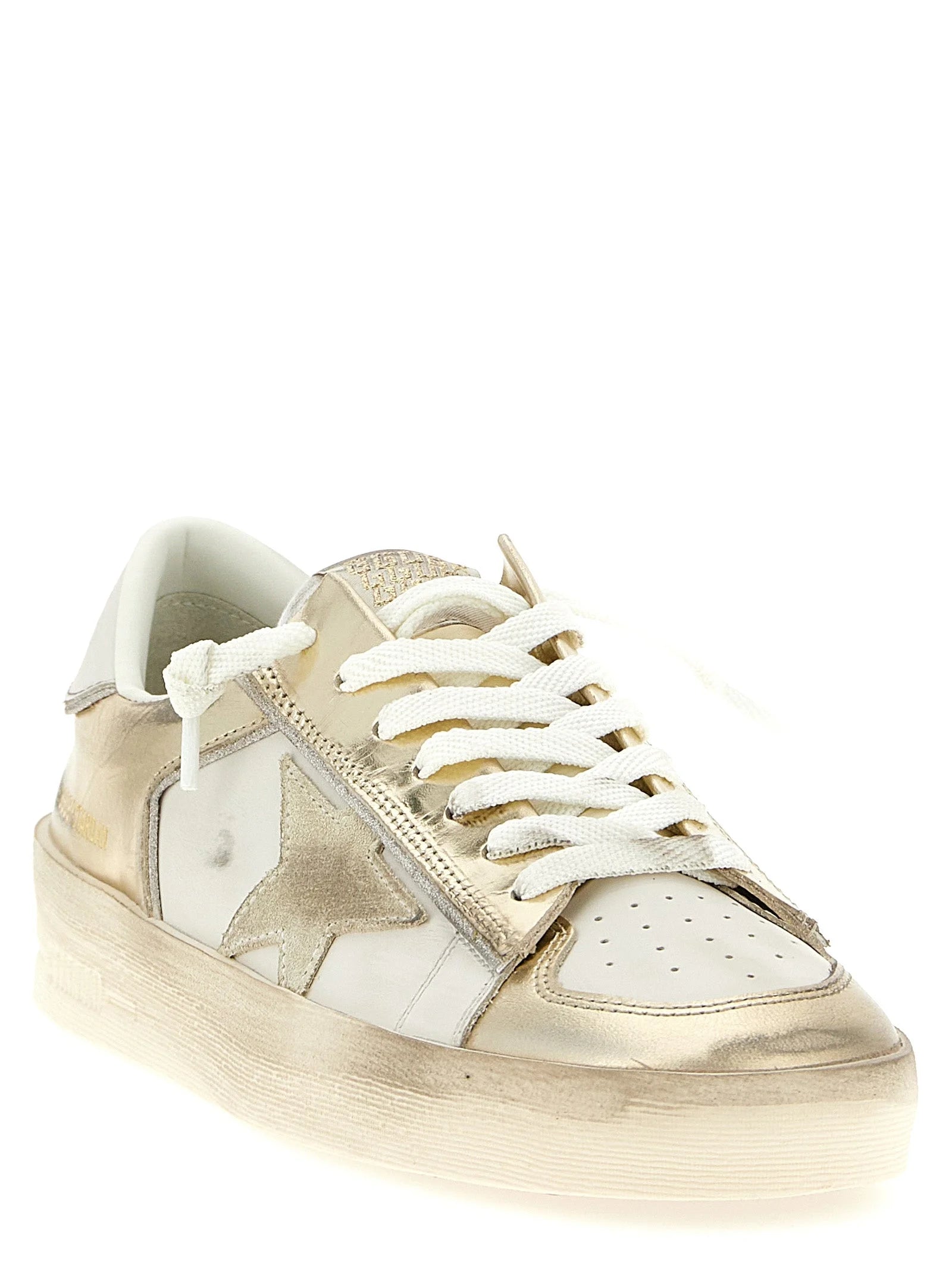 Golden Goose Multicolor Leather Low Top Sneakers