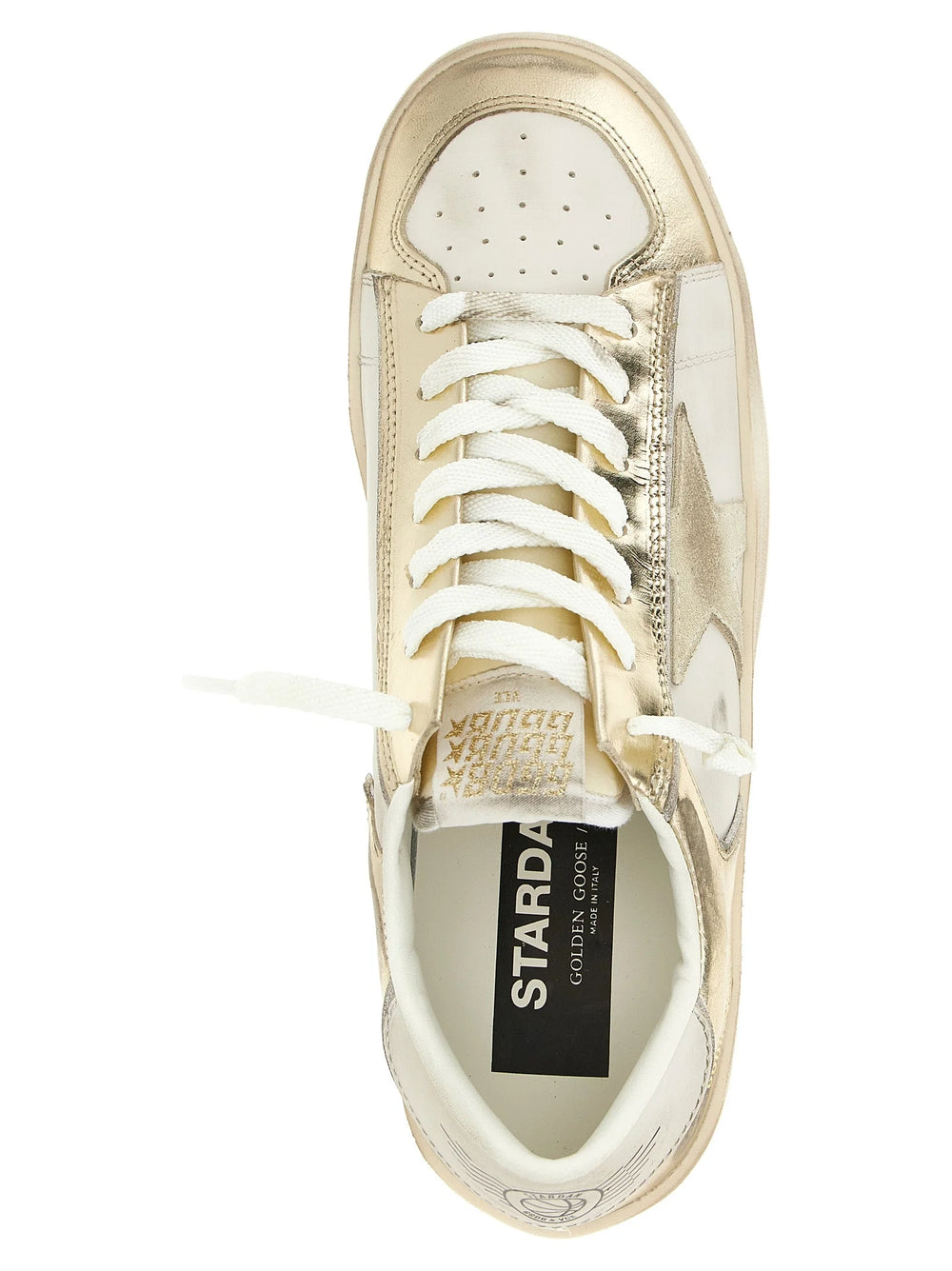 Golden Goose Multicolor Leather Low Top Sneakers