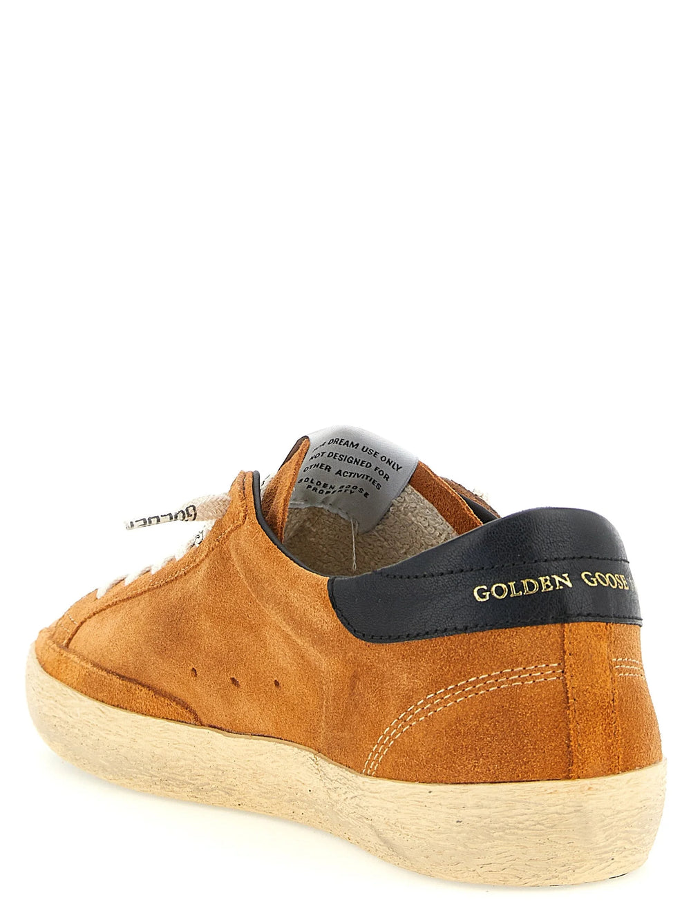 Golden Goose Orange Cowhide Low Top Sneakers - EU 40 | US 7