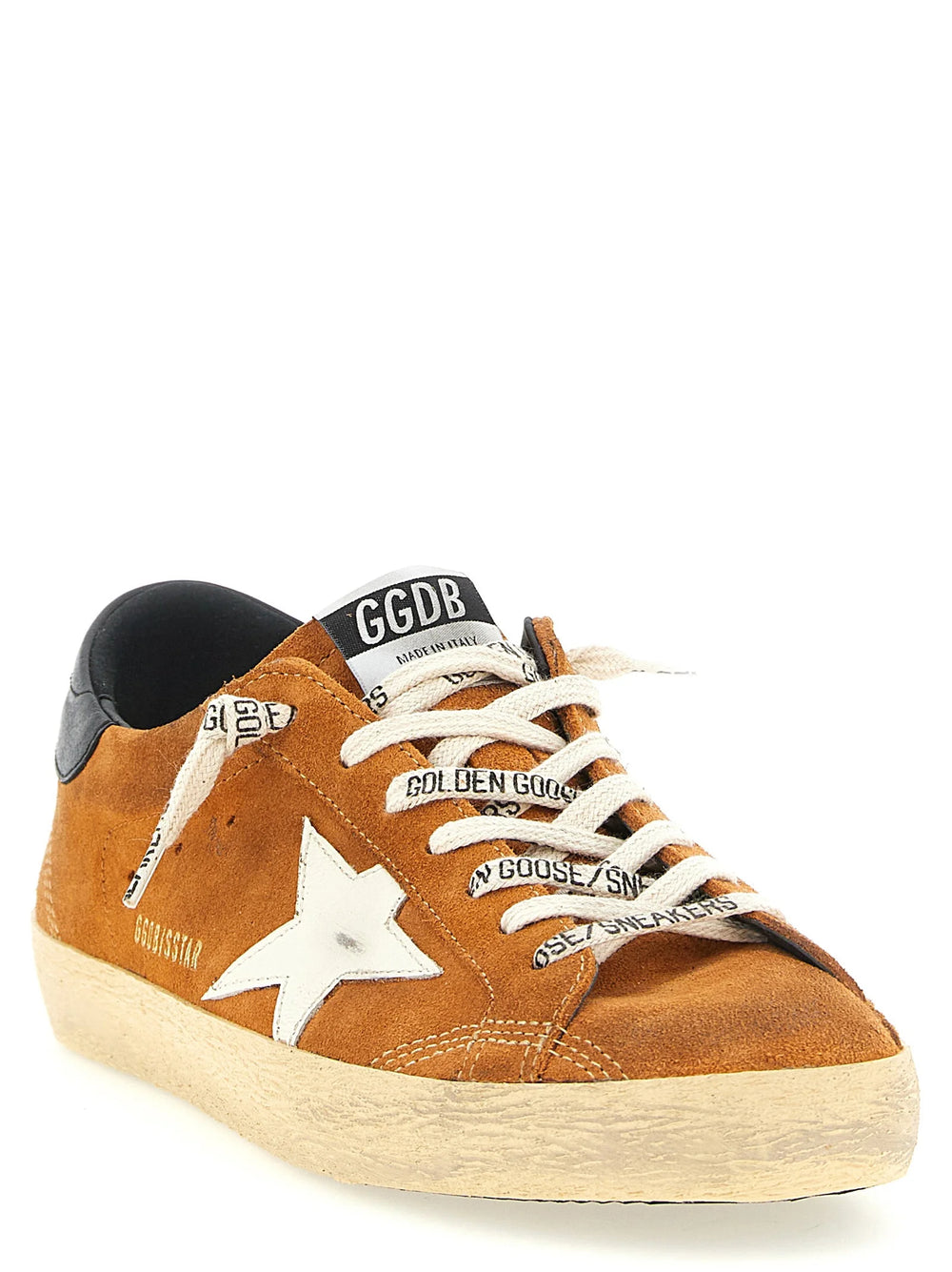 Golden Goose Orange Cowhide Low Top Sneakers - EU 40 | US 7