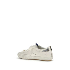 Golden Goose Bílé sneakers Bos Taurus s nízkým profilem z telecí kůže