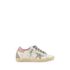 Golden Goose White Calf Leather Bos Taurus Low Top Sneakers - EU39/US9