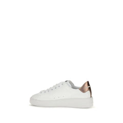 Golden Goose White Calf Leather Bos Taurus Low Top Sneakers - EU40/US10