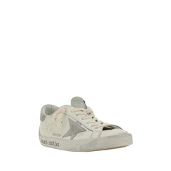Golden Goose White Calf Leather Bos Taurus Low Top Sneakers - EU40/US7 - Sneakers