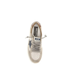 Golden Goose White Calf Leather Bos Taurus Low Top Sneakers - EU40/US7 - Sneakers