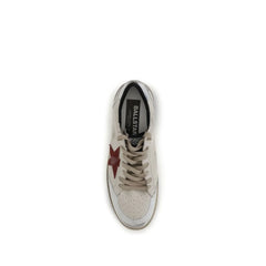Golden Goose White Calf Leather Bos Taurus Low Top Sneakers - EU45/US12