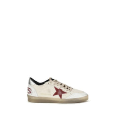 Golden Goose White Calf Leather Bos Taurus Low Top Sneakers - EU45/US12