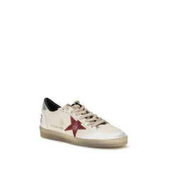 Golden Goose White Calf Leather Bos Taurus Low Top Sneakers - EU45/US12
