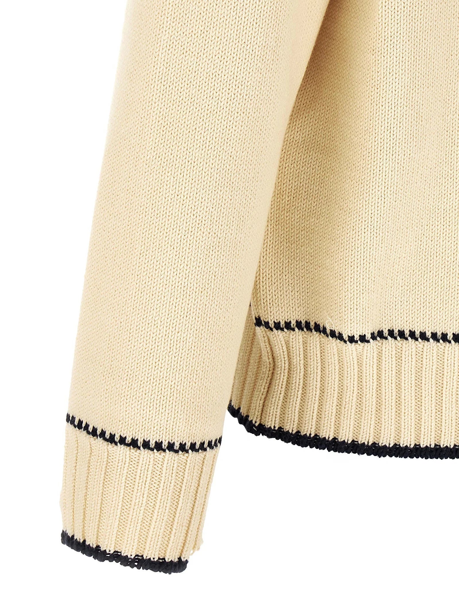 Golden Goose White Cotton Polo Shirt - S