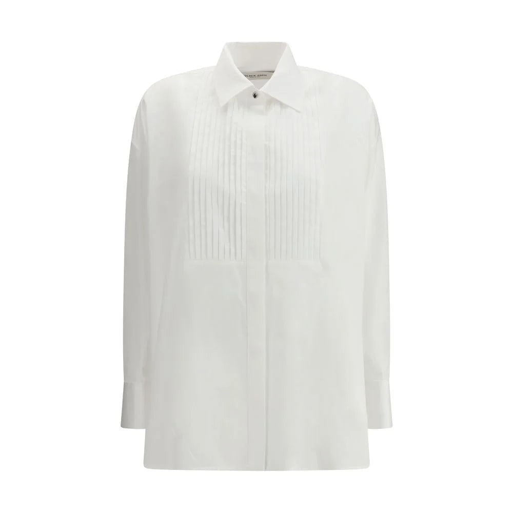 Golden Goose White Cotton Shirt - Shirts