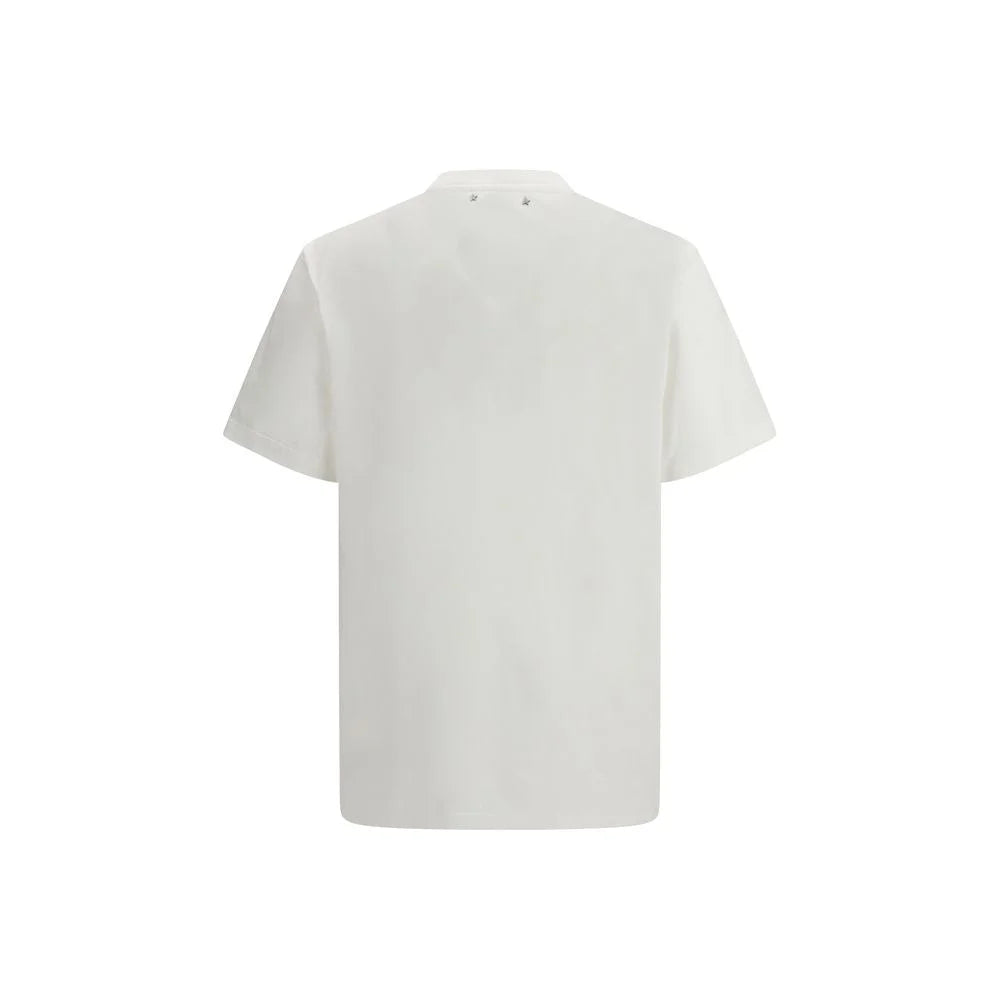 Golden Goose White Cotton T-Shirt