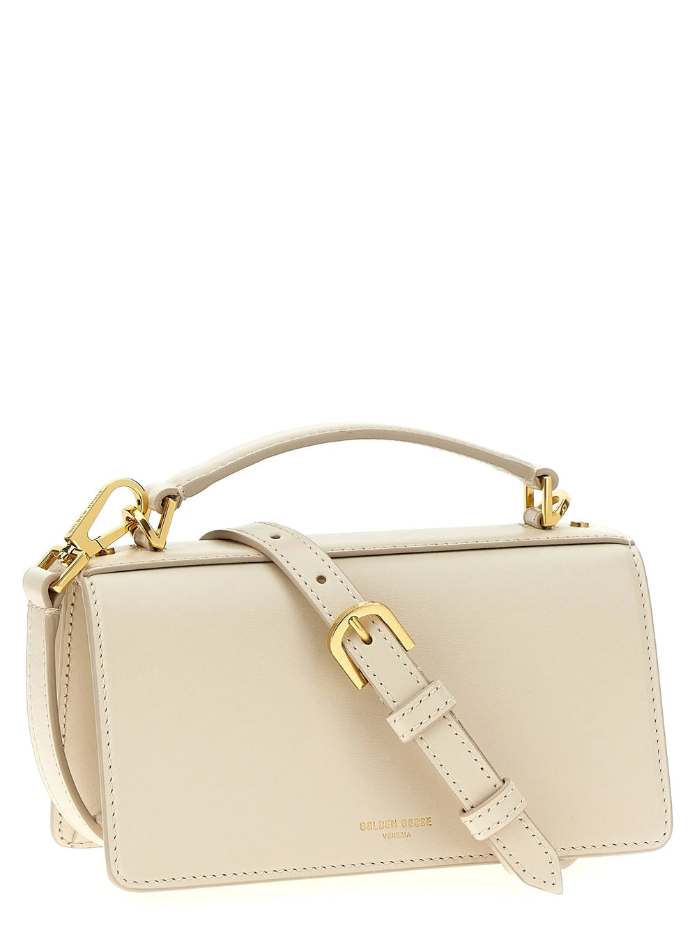 Golden Goose White Cowhide Handbag