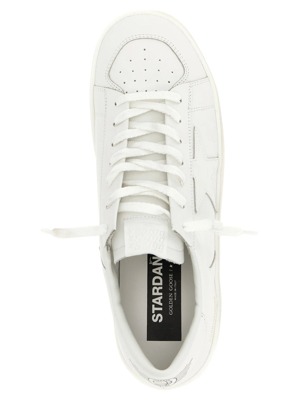 Golden Goose Valkoiset Nahkaiset Tennarit