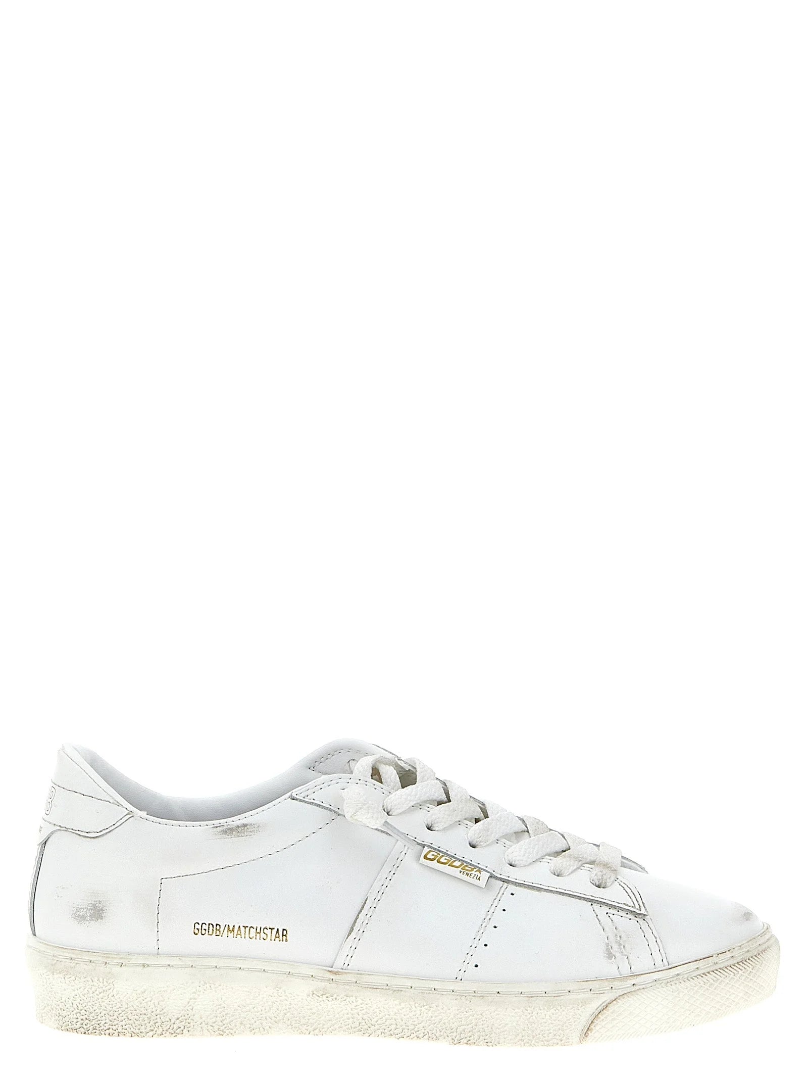 Golden Goose White Cowhide Low Top Sneakers - EU36/US6