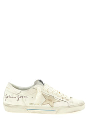 Golden Goose White Cowhide Low Top Sneakers - EU46/US13