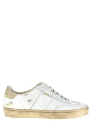 Golden Goose valkoiset vasemmankin mokkakengät