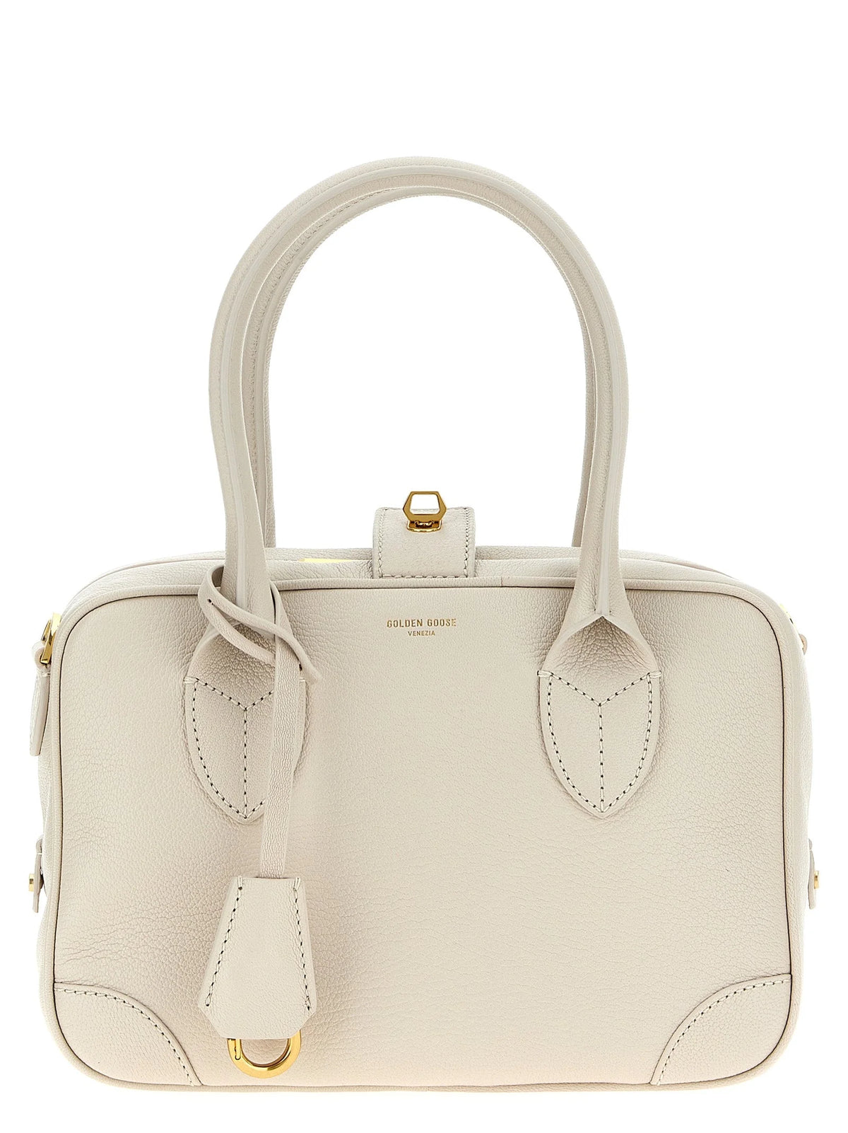 Golden Goose White Goatskin Handbag