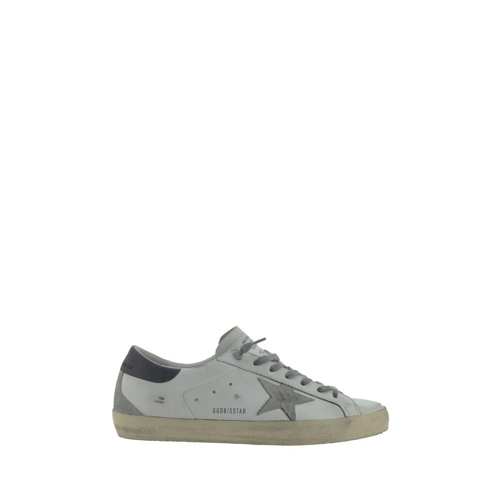 Golden Goose White Goatskin Low Top Sneakers - EU40/US7