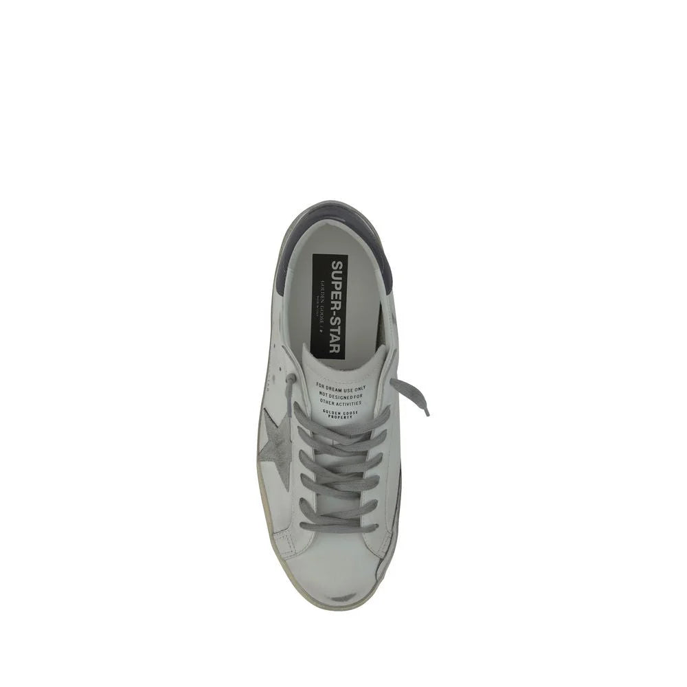 Golden Goose White Goatskin Low Top Sneakers - EU40/US7