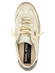 Białe sneakersy Golden Goose ze skóry jagnięcej, niski profil - EU40/US10