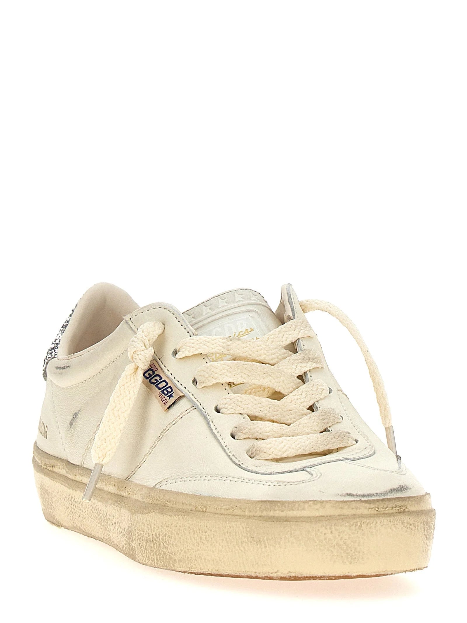 Białe sneakersy low-top z cielęcej skóry marki Golden Goose - EU40/US10