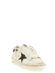 Golden Goose White Leather Low Top Sneakers - EU40/US10