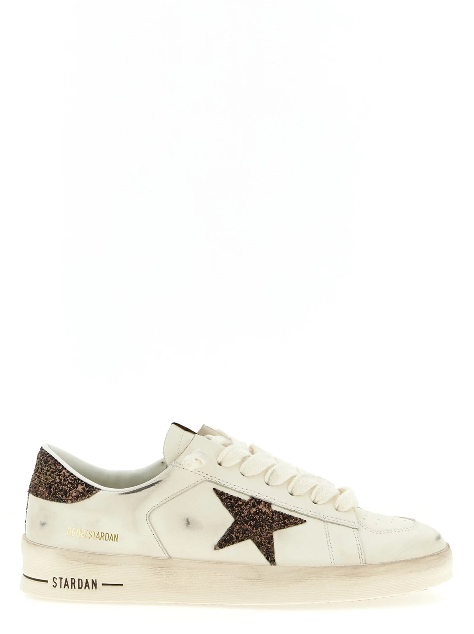Golden Goose White Leather Low Top Sneakers - EU40/US10