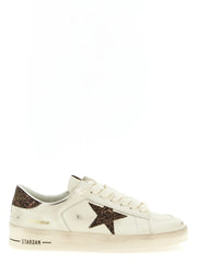 Golden Goose White Leather Low Top Sneakers - EU40/US10
