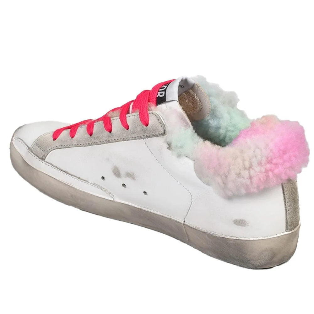 Golden Goose White Leather Sneaker - EU39/US9 - Sneakers