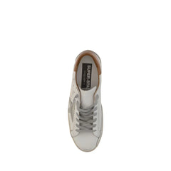 Golden Goose White Leather Superstar Sneakers - EU44/US11