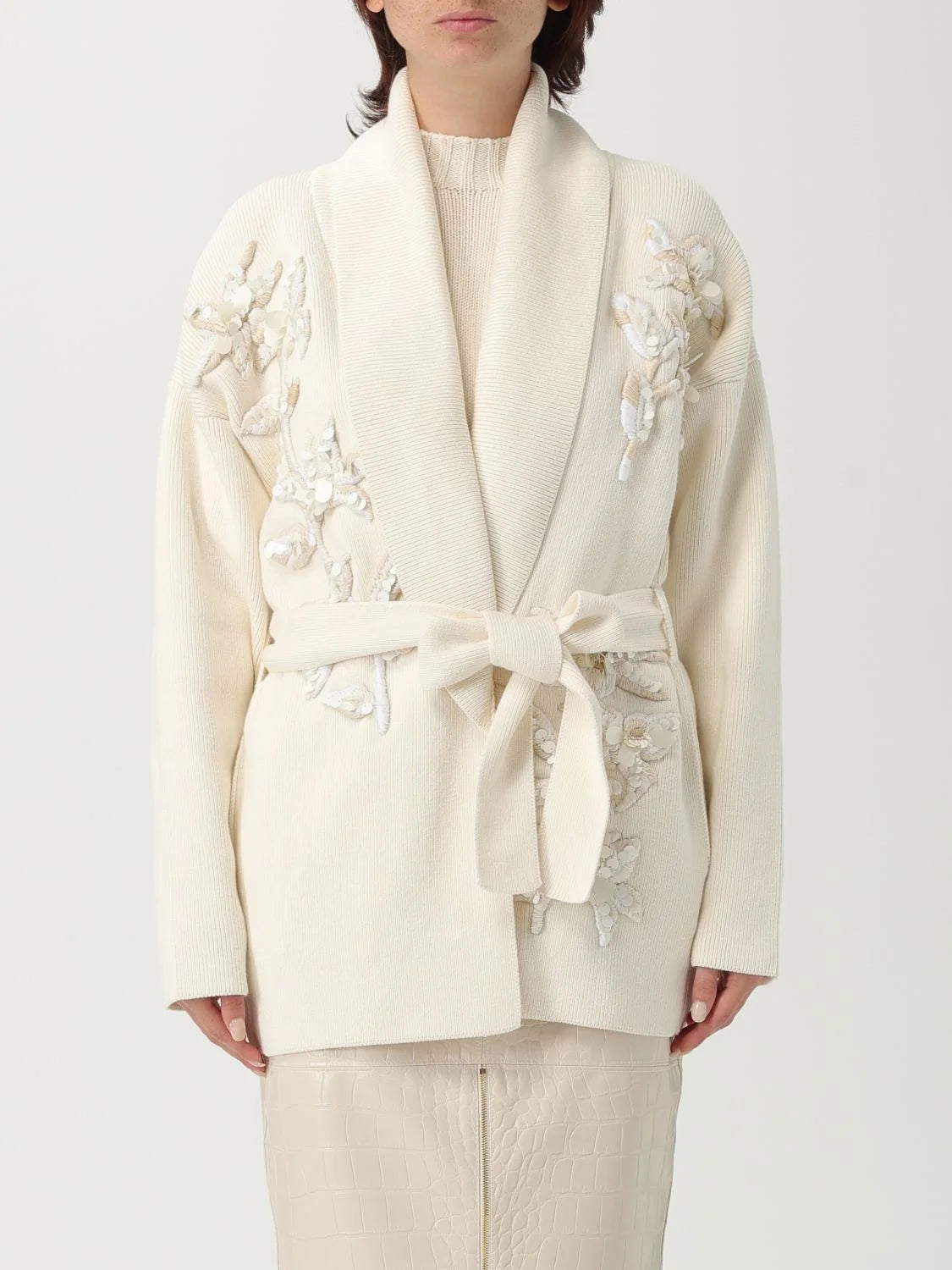 Golden Goose Yellow Cotton Cardigan - M