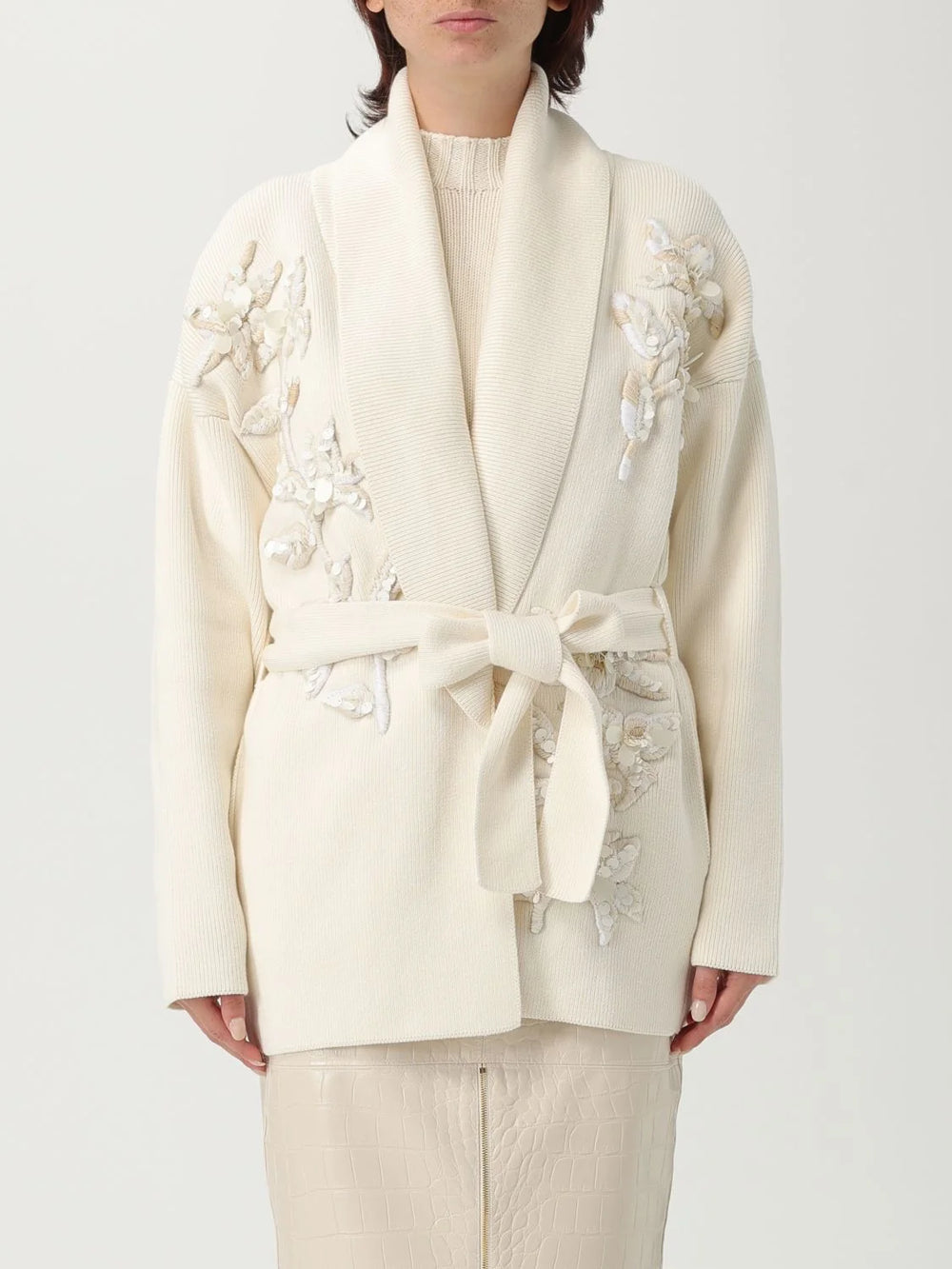 Golden Goose Yellow Cotton Cardigan - M