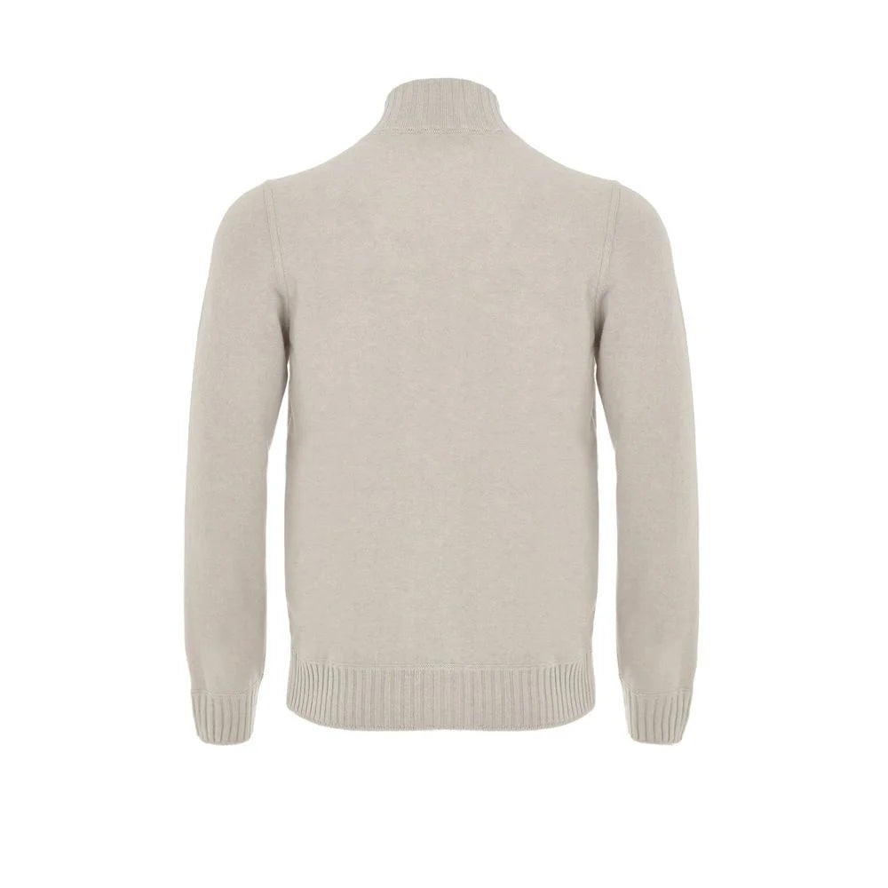 Gran Sasso Beige Cashmere Cardigan - IT50 | L - Cardigans